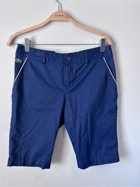 Lacoste Sport Lightweight Breathable Technical Shorts | Navy Blue | Size 36